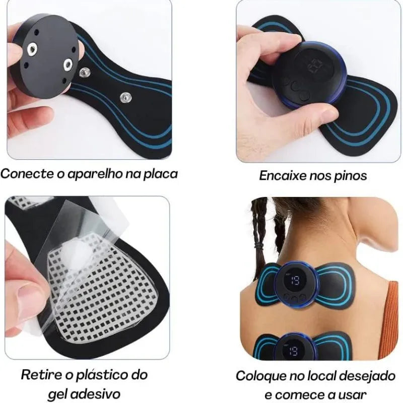 Massageador Portátil Ortopédico RelaxUltra