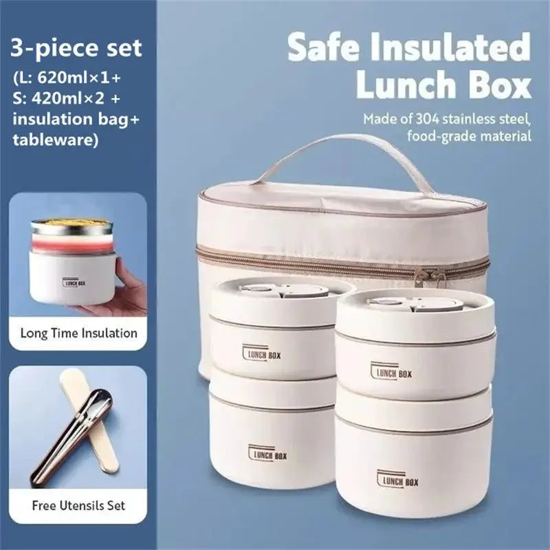 Kit Potes Térmicos Lunchbox